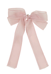 DaCEE DESIGNS ORGANZA BOW CLIP